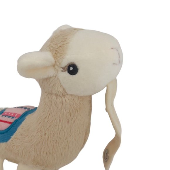 Nuby Snuggleez Pacifier Holder‎ 6.5” Llama Plush Tan Stuffed Toy Replacement - Picture 6 of 11
